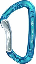 Climbing Technology Aerial Pro B Karabinek, Niebieski/Srebrny