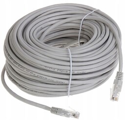 Przewód kabel sieciowy Lan Ethernet Patchcord 50m