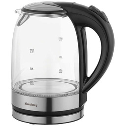 CZAJNIK ELEKTRYCZNY SZKLANY 1,7L KLAUSBERG KB-7886 LED