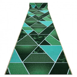 CHODNIK PODGUMOWANY TRÓJKĄTY zieleń 120cm 120x100 cm