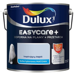 Farba tytanowa Dulux EasyCare+ Plamy+Przetarcia Inspirujący Błękit 2,5