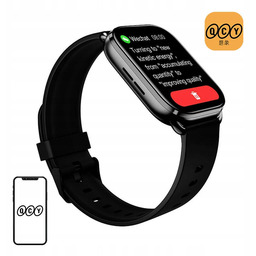 Smartwatch Qcy Watch Gs czarny