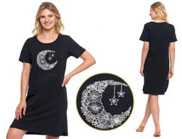 Moraj Koszula nocna KAJA: czarny