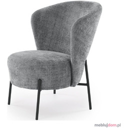 Fotel wypoczynkowy CEZAR Halmar Popielaty