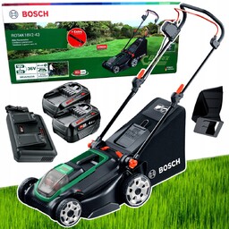 Kosiarka Aku ROTAK18V2-43 2x4,0 Ah ładowarka Bosch 06008B9L02