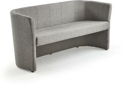 Sofa CLOSE, 3-osobowa, tkanina, jasnoszary