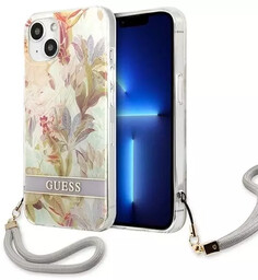 Guess GUHCP13SHFLSU iPhone 13 mini 5,4" fioletowy/purple hardcase