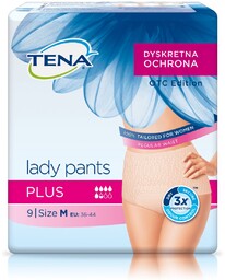 TENA Lady Pants Creme Plus Majtki chłonne M,