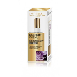 LOREAL Ekspert Wieku 60+ Przeciwzmarszczkowy Krem odbudowujący pod