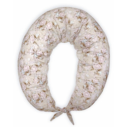 Babymatex Poduszka pozycjonująca Moon rogal dł. 260 kwiaty