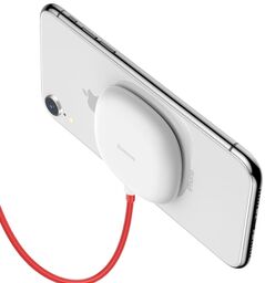 Baseus Suction Cup Przyssawka QI WXXP-02 biała