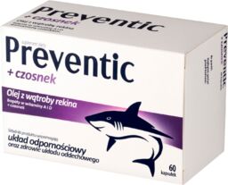 Preventic + Czosnek, 60 kapsułek