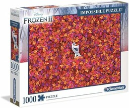 Clementoni 1000 Impossible Puzzle! Frozen Ii Puzzle, Wielokolorowy,