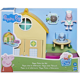 Hasbro, Świnka Peppa, Wesoła Wycieczka weterynarz, Klinika