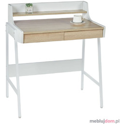 Biurko BX14-FX Dąb sonoma + Biały