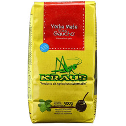 Yerba Mate Kraus Gaucho Sin Palo Despalada 500g