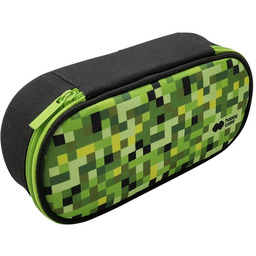 Piórnik saszetka owalny PIXI zielony Happy Color 2854