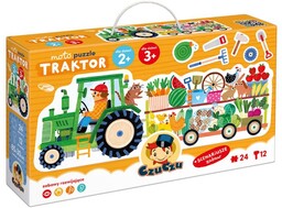 CzuCzu Moto Puzzle Traktor 2+ 3+