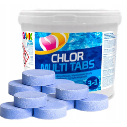 Gamix Multi Tabletki 3w1 Chlor Do Basenu 200g