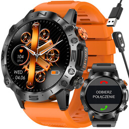 SMARTWATCH MĘSKI GRAVITY GT20-3 - AMOLED, DODATKOWY PASEK
