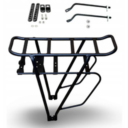 Bagażnik z bazą pod baterie bagażnikową do roweru
