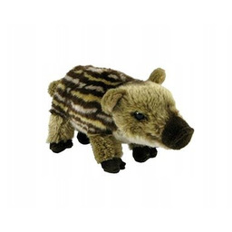 Pluszowe ZOO: maskotka MŁODY DZIK, WARCHLAK - 23cm