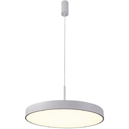 Lampa wisząca LED biała metalowa 40cm AZ5087