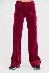 7 FOR ALL MANKIND Bordowe damskie spodnie Modern