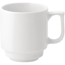 Utopia Filiżanka do mokki 280 ml z porcelany,