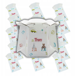 Nocnik Turystyczny Tron dla Dzieci Jednorazowy x18 szt