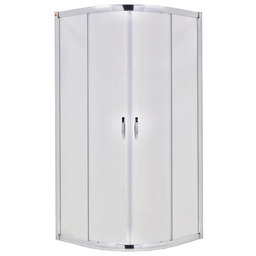 Kabina prysznicowa, półokrągła 90x90 Stylio BK502C+