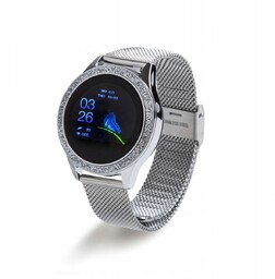 Oro-med Smartwatch Oro Smart Crystal Srebry