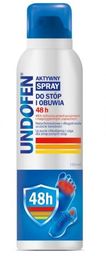 Undofen Aktywny Spray do stóp i obuwia 48h,