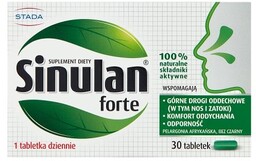 Sinulan Forte, 30 tabletek