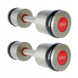 Ciężarek Chromowany Stalowy 2x10 Kg HH10 Hms