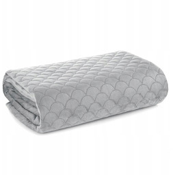 Narzuta Na Łóżko Kapa Ariel 170X210 Srebrna