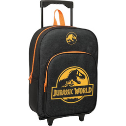 JURASSIC WORLD plecak dziecięcy z kompaktowym wózkiem, idealny