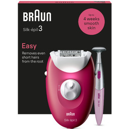 Depilator Braun SE3-202 Silk-epil 3 różowy