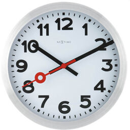Nextime Zegar ścienny z cyframi (35 cm) Station