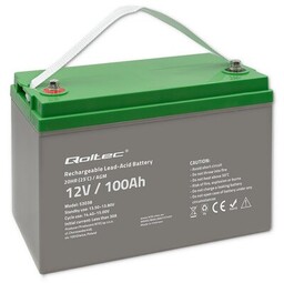 QOLTEC Akumulator 53038 100Ah 12V