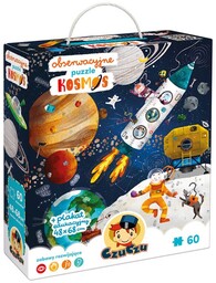 CzuCzu Puzzle obserwacyjne Kosmos 4+