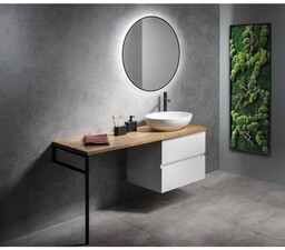 Sapho Blat WOODY 1900x28x500mm lite drewno dąb naturalny