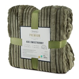 Eurofirany Koc narzuta z mikrofibry typu flano 150x200