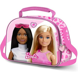 Barbie Fashion-torba na lunch 3D, różowa, 10 x
