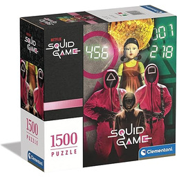Clementoni - Gra Squid Game - 1500 elementów