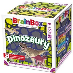 REBEL Gra karciana BrainBox Dinozaury