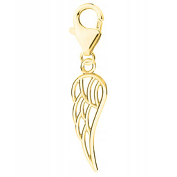 Złota Zawieszka ze Skrzydłem Skrzydło Anioła Wings Anioł
