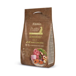 Fitmin Dog Purity Semimoist Rice, Rabbit & Lamb