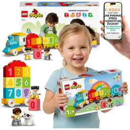 KLOCKI LEGO DUPLO POCIĄG Z CYFERKAMI 10954 Edukacyjne