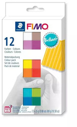 Fimo Soft 12x25g kolory Basic - Staedtler